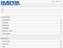 Tablet Screenshot of guerracomputer.it